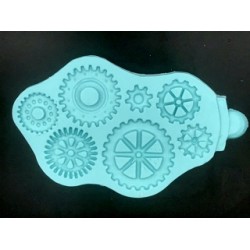 Forma de Silicone Engrenagens  cód.  FS1431