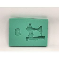 Forma de Silicone  Máquina Costura - cód.FS1148