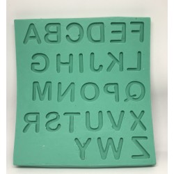Forma de Silicone Alfabeto 3- cód.FS1153