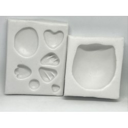 Forma de  Silicone Corujinha Filó - Coleção Cláudia Pupo cód. FS1274