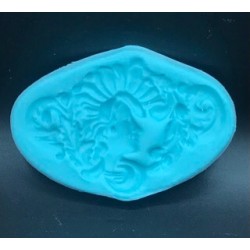 Forma de Silicone Face Romana FS1520