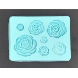 Forma de Silicone Kit Rosinhas cód.  FS1472