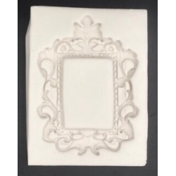 Forma de  Silicone Moldura Real   -  cód. FS1302