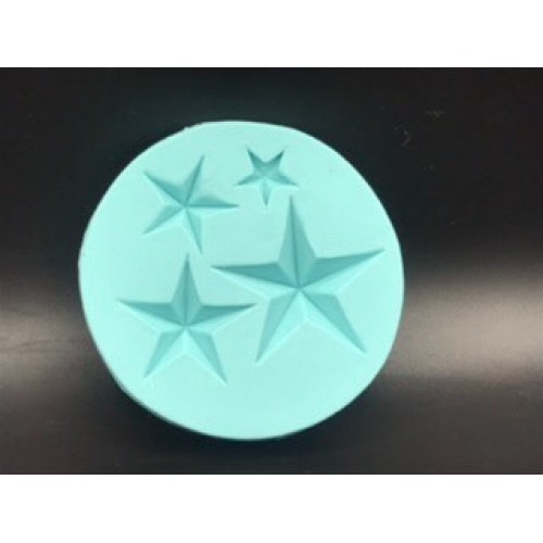 Forma de Silicone Estrelas  FS1505