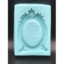 Forma de Silicone Moldura Pezinho  FS1516