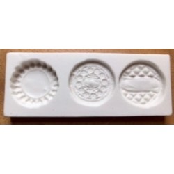 Forma de Silicone Bolachas  cód.  FS1578