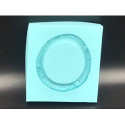 Forma de Silicone Moldura Redonda M cód.  FS1564