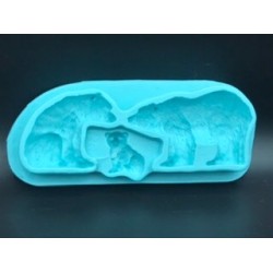 Forma de Silicone Ursos FS1511