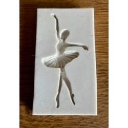 Forma de Silicone Bailarina P cód.  FS1586