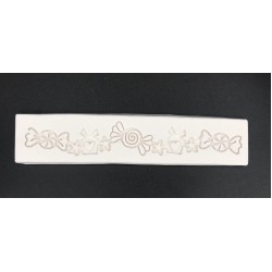Forma de Silicone Barrado Candy cód.  FS1420