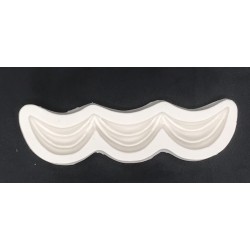 Forma de Silicone Arabesco  Babado Triplo cód.  FS1436