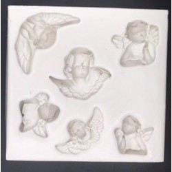 Forma de Silicone Anjinhos cód.  FS1447