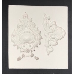 Forma de Silicone Arabescos Super Luxo cód.  FS1456