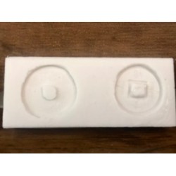 Forma de Silicone Moedas Orientais cód.  FS1580