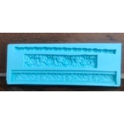 Forma de Silicone Borders Denise cód.  FS1583