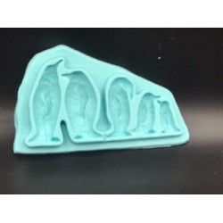 Forma de Silicone Pinguim FS1510
