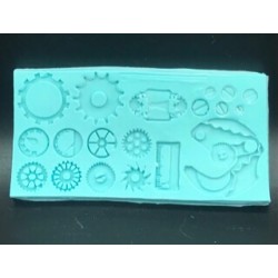 Forma de Silicone Micro Engrenagens    FS1529