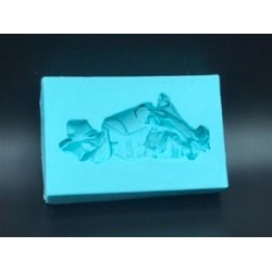 Forma de Silicone Arabescos Baú e Sombrinha cód.  FS1483