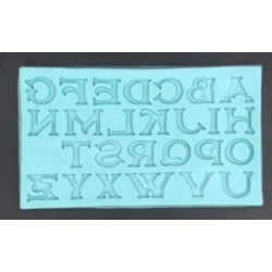 Forma de Silicone Alfabeto Clássico cód.  FS1471
