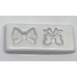 Forma de  Silicone Mini Laçinhos   -  cód. FS1292