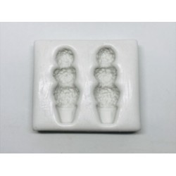 Forma de  Silicone Topiaria   -  cód. FS1296