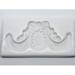 Forma de  Silicone Arabesco Babados  -  cód. FS1284
