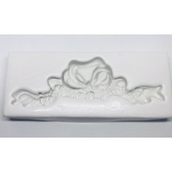 Forma de  Silicone Arabesco Laço   -  cód. FS1290