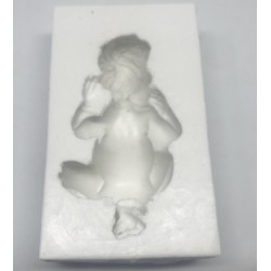 Forma de  Silicone Bebê Bumbum Realista P   cód. FS1185