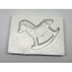 Forma de  Silicone Cavalinho Balanço Pijama cód. FS1170