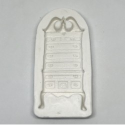 Forma de  Silicone Cômoda cód. FS1201