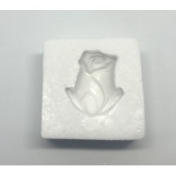 Forma de  Silicone Botão Rosa cód. FS1115