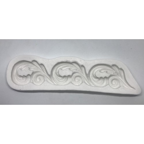 Forma de Silicone  Arabesco Onda cód. FS1023