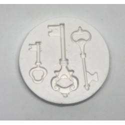 Forma de  Silicone Chaves P cód. FS1167