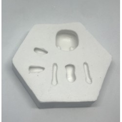 Forma de Silicone  Doll Mini Baby - Coleção Patrícia Fernandes cód. FS1111