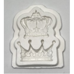 Forma de  Silicone Coroas Rei e Rainha cód. FS1210