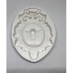 Forma de  Silicone Moldura Anjo cód. FS1174