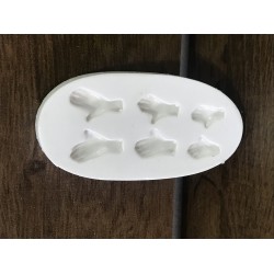 Forma de Silicone Mãos  cód. FS2054