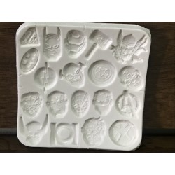 Forma de  Apliques Super Heróis   cód. FS1192