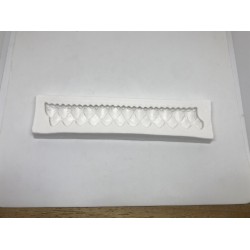 Forma de  Silicone Babado Chantilly cód. FS2108