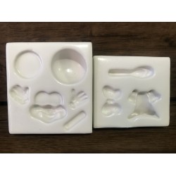 Forma de  Silicone Ratinha   cód. FS1187