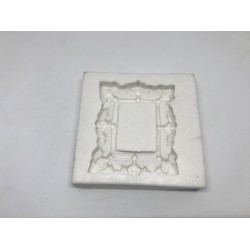 Forma de Silicone - Moldura  Quadrada 2 - cód.FS2071