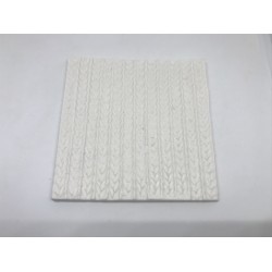 Forma de Silicone - Textura Tricô  - cód.FS2060
