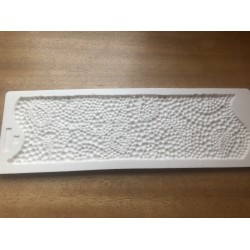 Forma de Silicone - Textura Barrado de Pérolas - cód.FS2063