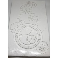 Forma de  Silicone Engrenagem de Relógio  cód. FS2096