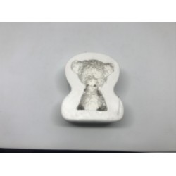 Forma de  Silicone Ursinho Fofo cód. FS2110