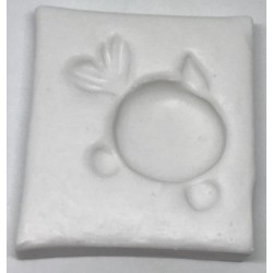 Forma de  Silicone Peixe - Coleção Cláudia Pupo cód. FS1265