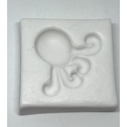 Forma de  Silicone Polvo - Coleção Cláudia Pupo cód. FS1267