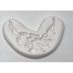 Forma de  Silicone Arabesco Quina Curvo cód. FS1262