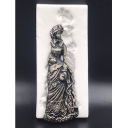 Forma de Silicone Dama Antiga cód.  FS1423