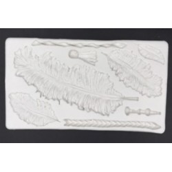 Forma de Silicone Kit Penas G cód.  FS1415